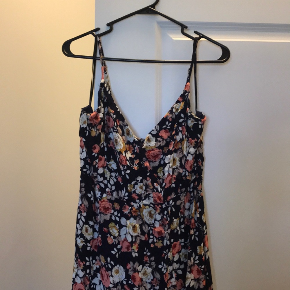 Beautiful flower maxi dress